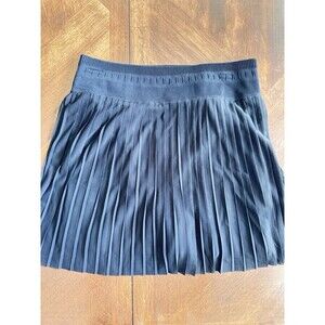 Attraco Women's Black Nylon/Spandex Tennis Golf Athletic Skirt Skort